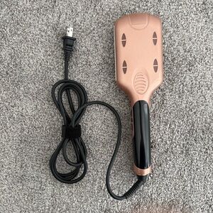 Rose Gold Hair Straightener Brush